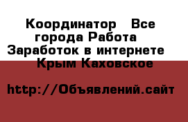 ONLINE Координатор - Все города Работа » Заработок в интернете   . Крым,Каховское